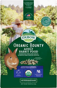 Oxbow Organic Bounty Adult Rabbit Food 3 lb bag