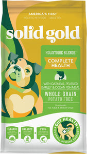 Solid Gold Holistique Blendz Oatmeal Barley & Ocean Fish Complete Health Dog Food