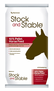 Stock & Stable 10% Horse Pellet