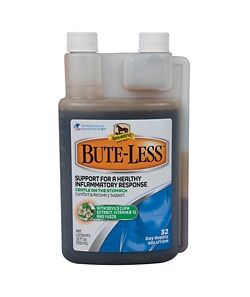 Absorbine Bute-Less Comfort & Recovery Support Horse Supplement  32 fl oz Liquid
