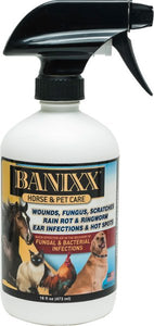 Banixx Anti-Fungal & Anti-Bacterial Spray/Shampoo, Multi Sizes