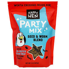 Happy Hen Party Mix Seed & Worm Blend 2 lb