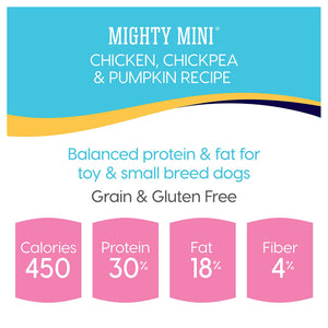 Solid Gold Mighty Mini Chicken, Chickpea & Pumpkin Small Breed Dog Food Grain Free