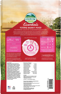 Oxbow Essentials Bunny Basics Young Rabbit Food *REWARDS PROGRAM BUY 6 GET 1 FREE*