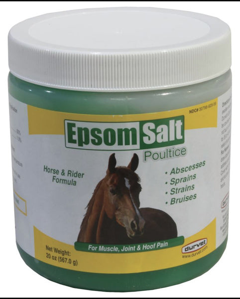 Durvet Epsom Salt Poultice Jar 20 oz