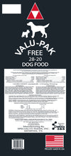VALU-PAK Black Bag 28/20 All Life Stages Dog Food